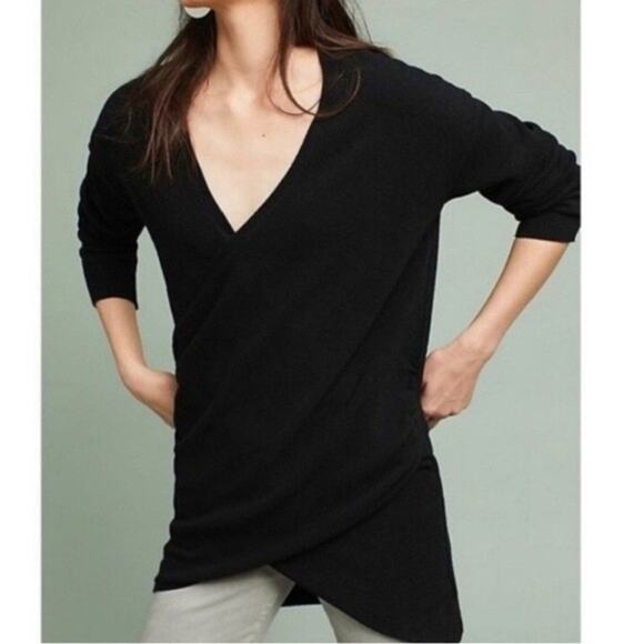 Anthropologie Moth Stowe Sweater Tunic Dress Wrap - Picture 1 of 7